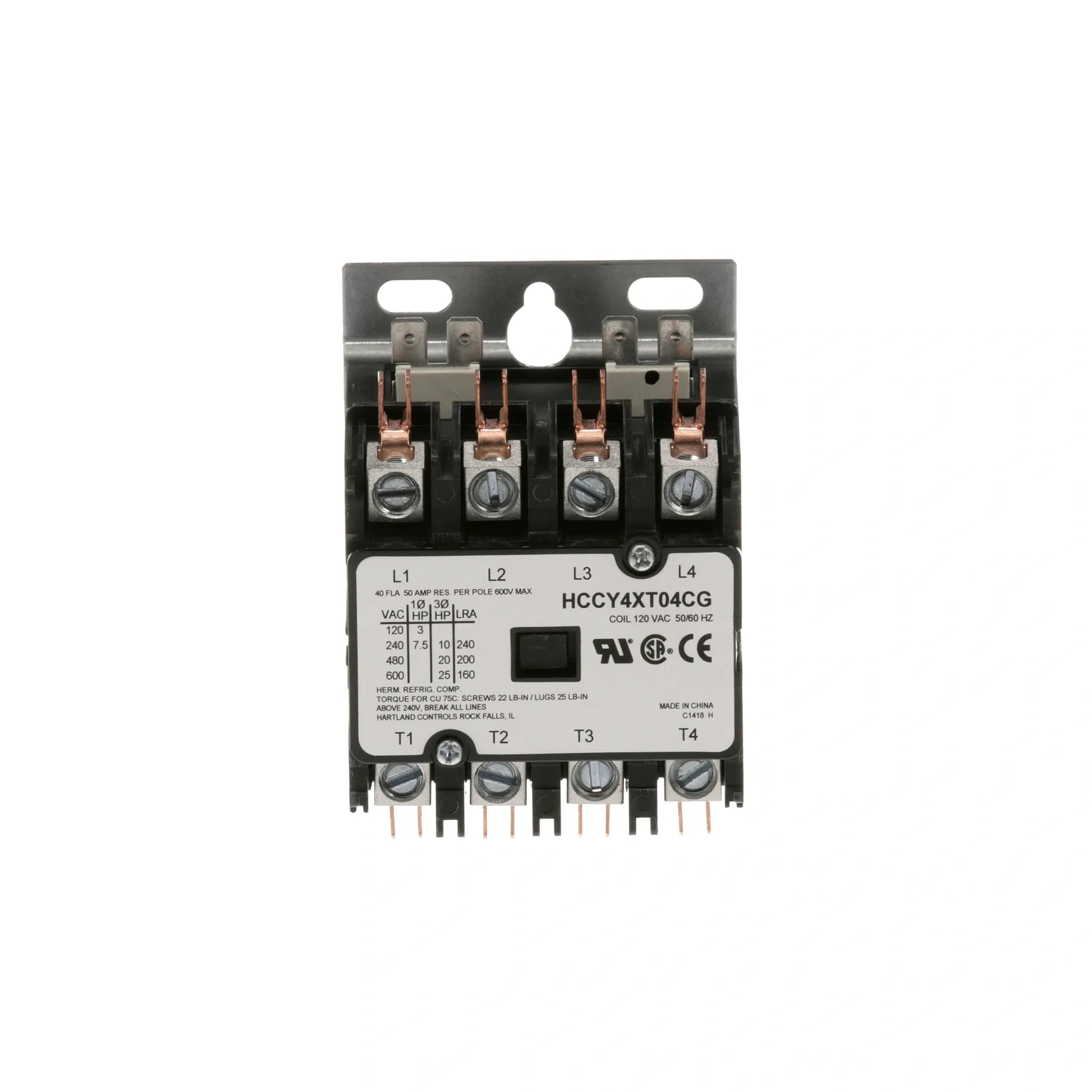 4P50A120 Continental Refrigerator - Reliable Contactor alternate view 1 4P50A120 Continental Refrigerator - Reliable Contactor alternate view 1